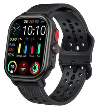 Smartwatch Hagen HB24 Czarny z czerwonymi wstawkami – AMOLED 2,06, GPS, IP68s.jpg